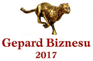 Logo promocyjne Gepard Biznesu 2017 nowe